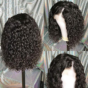 Curly Bob Wig Brazilian Short Human Hair Wigs