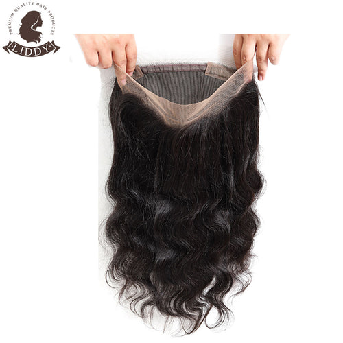 Natural Color Remy Hair Frontal Closure