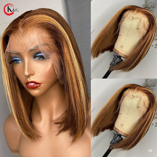 Highlight Lace Front Human Hair