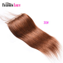 Load image into Gallery viewer, Brazilian Hair Closure Straight Hair Lace Closure