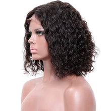 Load image into Gallery viewer, Jerry Curly Lace Front Human Hair Wigs With Baby Hair Brazilian Remy Hair Short Curly Bob Wigs For Women Pre-Plucked Wig