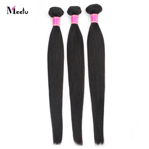 Hair Double Weft Natural Black Hair Bundles