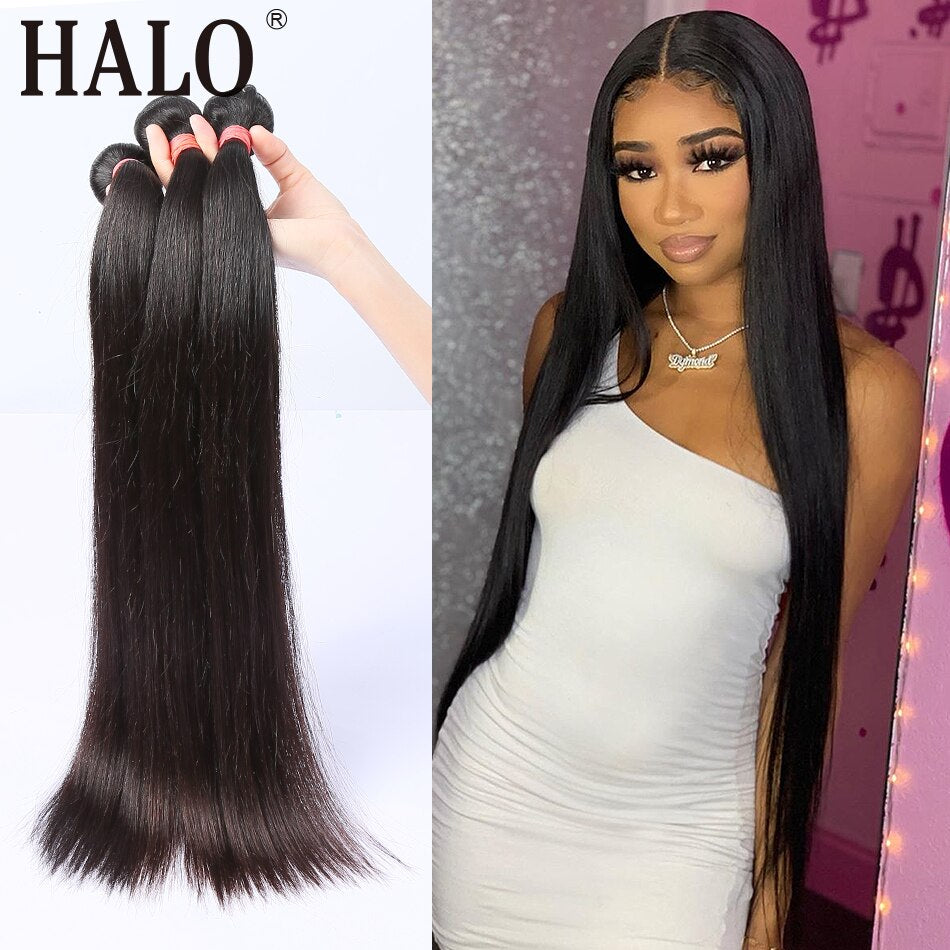 Hair Straight Brazilian Hair Weave Bundles