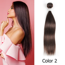 Load image into Gallery viewer, Indian Hair Weave Bundles Color 4 Straight