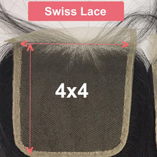 Load image into Gallery viewer, Ali Queen 4x4 / 5x5 Transparent Lace Closure