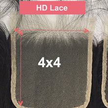 Load image into Gallery viewer, Ali Queen 4x4 / 5x5 Transparent Lace Closure