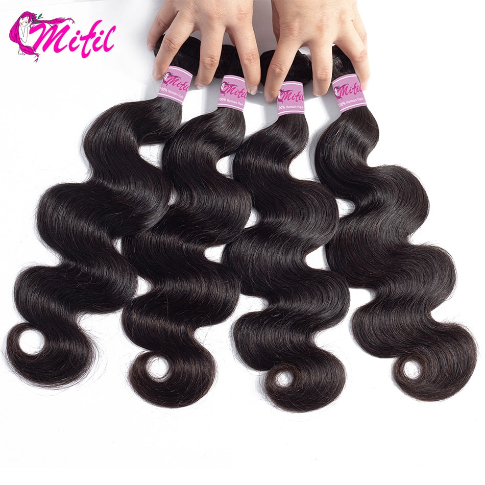 Non Remy Human Hair Weave Bundles