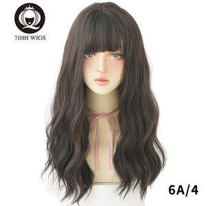 Long Two Colors Realistic Cosplay Wigs