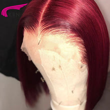 Load image into Gallery viewer, Remy Brazilian hair full straight bob wig