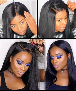 Mi Lisa Remy Lace Frontal Wig Pre Pluced