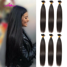 Load image into Gallery viewer, Brazilian Straight Hair Weave Bundles