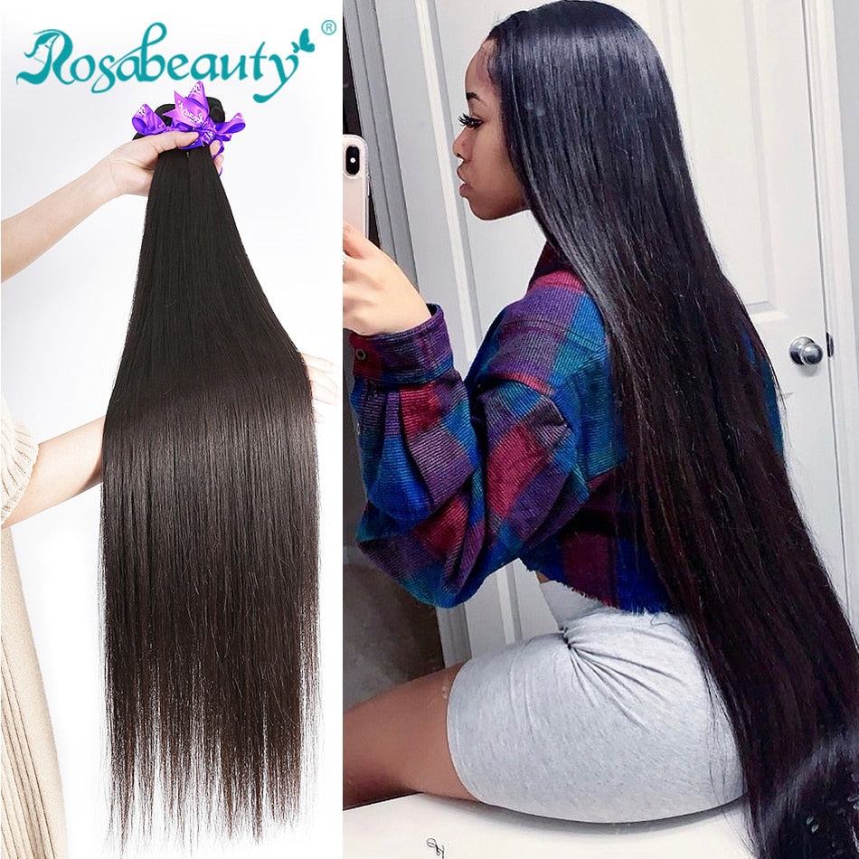 Natural Color Brazilian Hair Weave