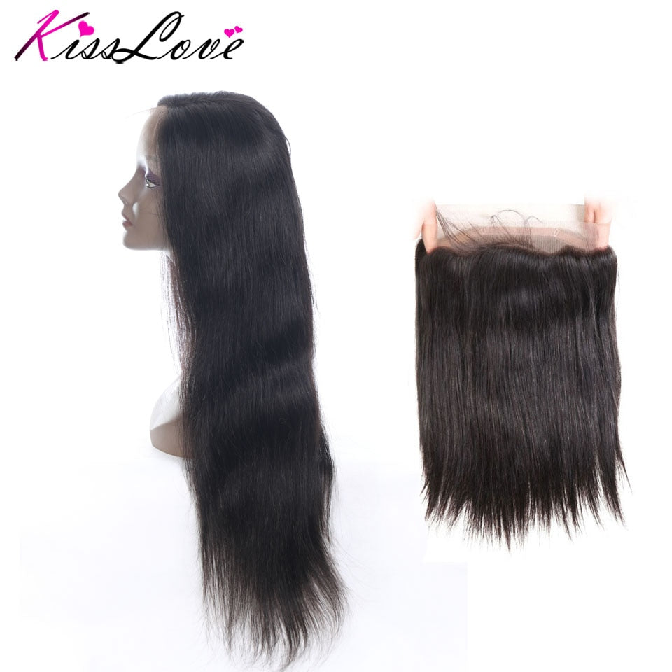 Brazilian Straight Hair 360 Lace