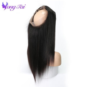 Straight Hair 360 Lace Frontal Closure