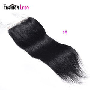 Brazilian Hair Closure Straight Hair Lace Closure