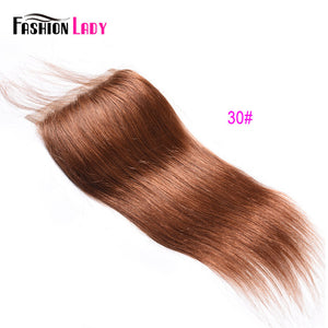 Brazilian Hair Closure Straight Hair Lace Closure