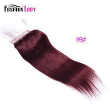 Load image into Gallery viewer, Brazilian Hair Closure Straight Hair Lace Closure