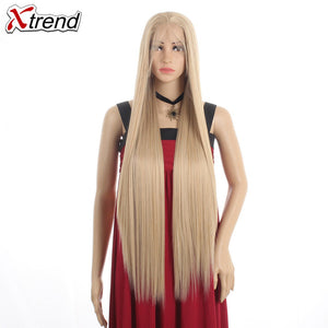 Long Straight Synthetic Lace Front Wig