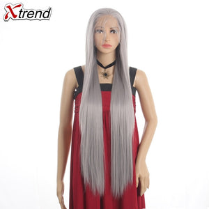 Long Straight Synthetic Lace Front Wig