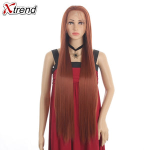 Long Straight Synthetic Lace Front Wig