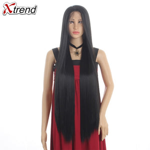 Long Straight Synthetic Lace Front Wig