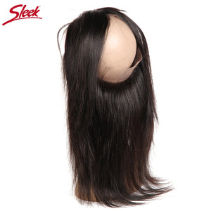 Sleek 360 Lace Frontal Closure Straight Hair